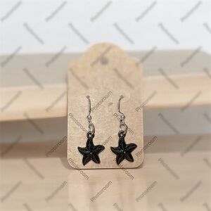 Star Fish Earrings Hand Crafted